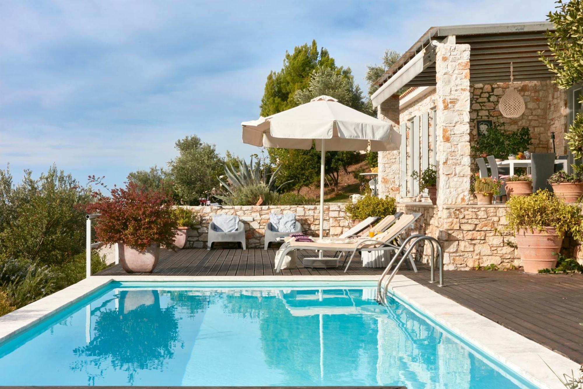 Luxury Villa In Kechria Buitenkant foto