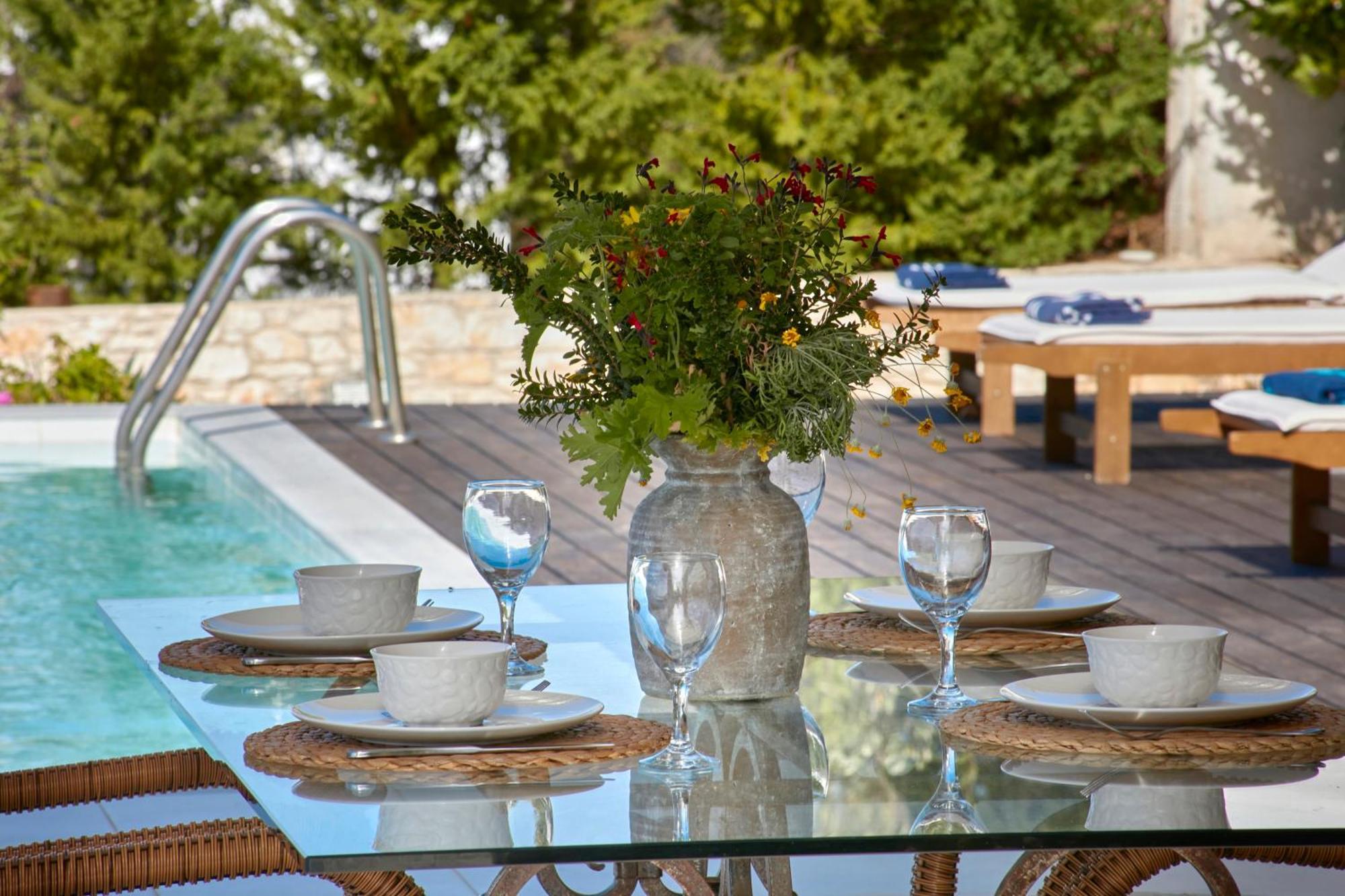 Luxury Villa In Kechria Buitenkant foto
